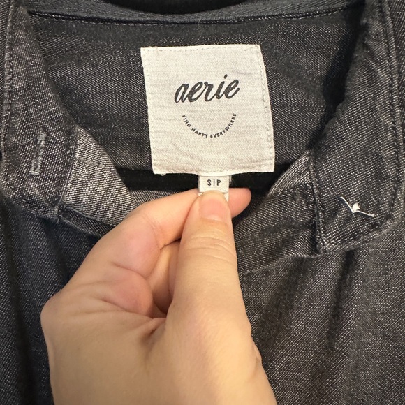 Aerie Button Down Shirt - Picture 2 of 2